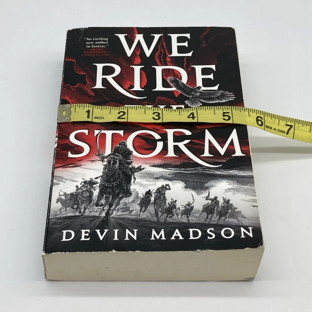 We Ride the Storm: The Reborn Empire #1 by Devin Madson paperback, Fantasy novel